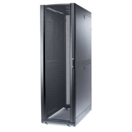 NETSHELTER SX 42U/600MM/1200MM ENCLOSURE WITH ROOF AND SIDES BLACK