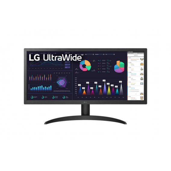 Монитор LCD 65,3 cm (25.7") 21:9 2560х1080(UW-UXGA) IPS, Нет, 250cd/m2, 700:1, 5ms, 2xHDMI, DP, Tilt, 2Y, Black