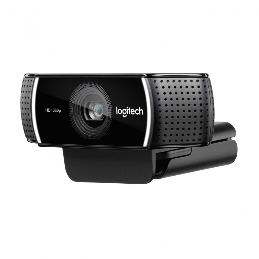 Веб-камера Logitech C922 Pro Stream (Full HD 1080p/30fps, 720p/60fps, автофокус, угол обзора 78°, стереомикрофон, лицензия XSplit на 3мес, кабель 1.5м, штатив) (арт. 960-001088, M/N: V-U0028) Веб-камера Logitech C922 Pro Stream (Full HD 1080p/30fps, 720p/60fps, автофокус, угол обзора 78°, стереомикрофон, лицензия XSplit на 3мес, кабель 1.5м, штатив) (арт. 960-001088, M/N: V-U0028)