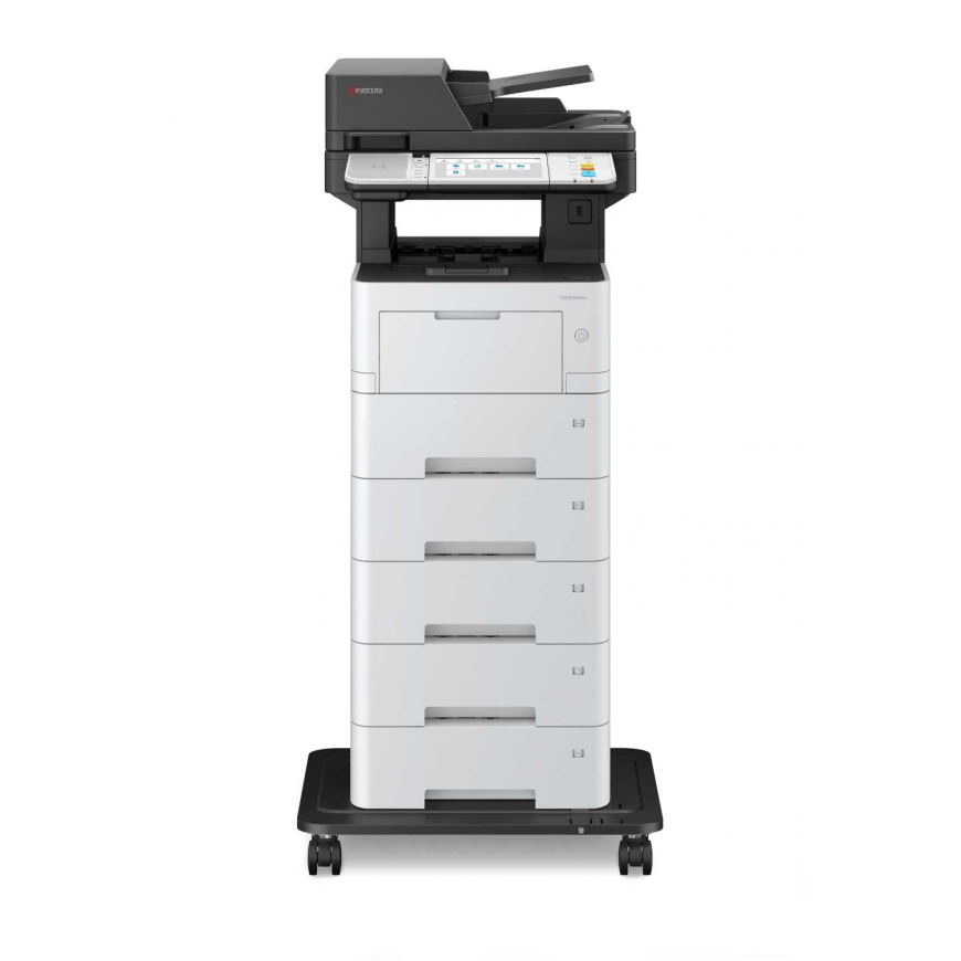 МФУ лазерное Kyocera ECOSYS MA4500ix (A4), монохромное, Printer/Scanner/Copier, 1200x1200 dpi, 45 ppm, 1.5 GB, 1.4 GHz, tray 100+500 sheets, RADF 75 sheets, USB+Ethernet, Duplex, EcoPrint, 7" touchscreen, HyPAS, drum 300k, starter toner 6k МФУ лазерное Kyocera ECOSYS MA4500ix (A4), монохромное, Printer/Scanner/Copier, 1200x1200 dpi, 45 ppm, 1.5 GB, 1.4 GHz, tray 100+500 sheets, RADF 75 sheets, USB+Ethernet, Duplex, EcoPrint, 7" touchscreen, HyPAS, drum 300k, starter toner 6k