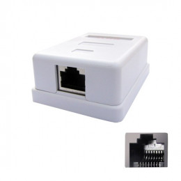 Розетка Настенная телекоммуникационная 1 Модуль SHIP A185-1