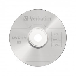 Диск DVD+R Verbatim (43550) 4.7GB 50штук Незаписанный