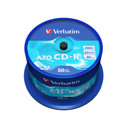 Диск CD-R Verbatim (43343) 700MB 50штук Незаписанный Диск CD-R Verbatim (43343) 700MB 50штук Незаписанный