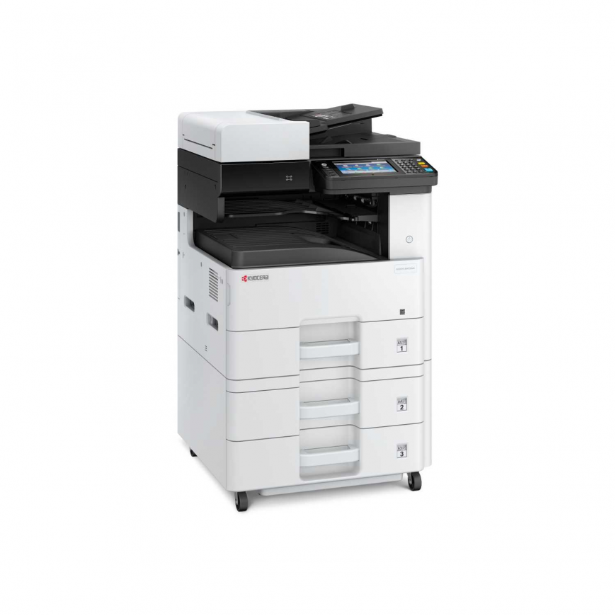 МФУ лазерное Kyocera ECOSYS M4132idn (A3), монохромное, Printer/Scanner/Copier, 1200x1200 dpi, 32/17 ppm (A4/A3), 1 GB, 1.2 GHz, tray 100+500 sheets, RADF 50 sheets, USB+Ethernet, Duplex, 7" touchscreen, HyPAS, drum 300k, starter toner 3k МФУ лазерное Kyocera ECOSYS M4132idn (A3), монохромное, Printer/Scanner/Copier, 1200x1200 dpi, 32/17 ppm (A4/A3), 1 GB, 1.2 GHz, tray 100+500 sheets, RADF 50 sheets, USB+Ethernet, Duplex, 7" touchscreen, HyPAS, drum 300k, starter toner 3k