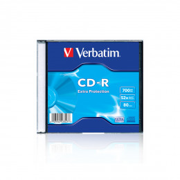Диск CD-R Verbatim (43347) 700MB 1штук Незаписанный Диск CD-R Verbatim (43347) 700MB 1штук Незаписанный