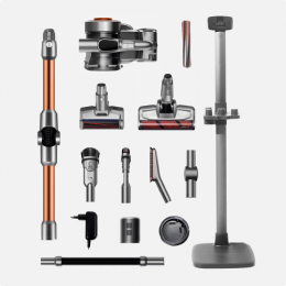 Пылесос вертикальный Jimmy Cordless Vacuum Cleaner H9 Pro Graphite+Golden с адаптером модели ZD24W342060EU Пылесос вертикальный Jimmy Cordless Vacuum Cleaner H9 Pro Graphite+Golden с адаптером модели ZD24W342060EU