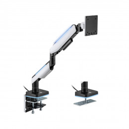 Настольный кронштейн с газлифтом XG MGG-1749 white для 1 монитора (17"-49") Белый