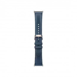 Кожаный сменный браслет Xiaomi Leather Quick Release Strap Glacier Blue