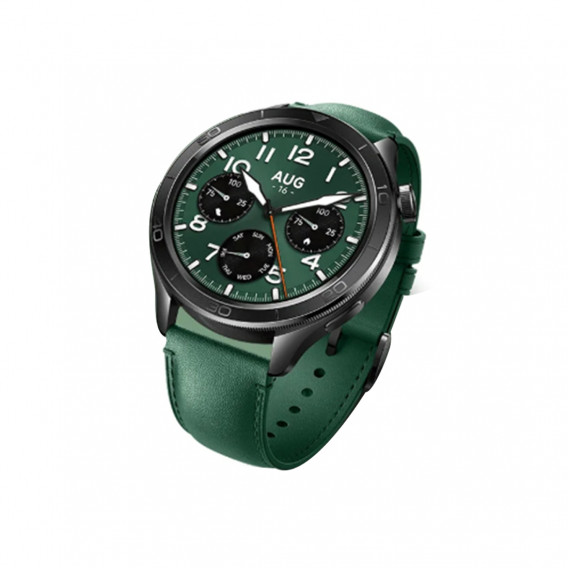Комплект из ремешка и безеля для часов Xiaomi Watch S4 Bezel and Strap Kit-Pine Green
