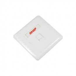 Лицевая панель телекоммуникационная Под 1 модуль SHIP A160-1