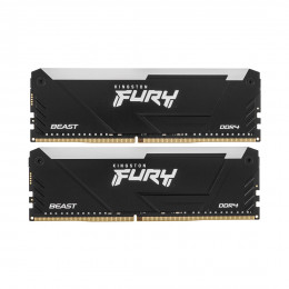 Комплект модулей памяти Kingston FURY Beast RGB KF432C16BB12AK2/32WP DDR4 32GB (Kit 2x16GB) 3200MHz