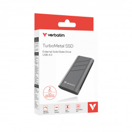 Внешний SSD диск Verbatim TurboMetal 32022 2TB Внешний SSD диск Verbatim TurboMetal 32022 2TB